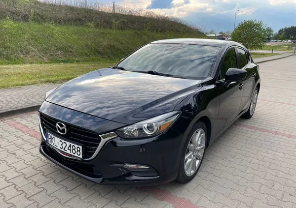 mazda Mazda 3 cena 67900 przebieg: 33056, rok produkcji 2017 z Kolbuszowa